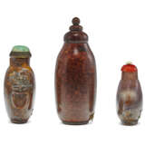 TWO AGATE SNUFF BOTTLES - photo 3