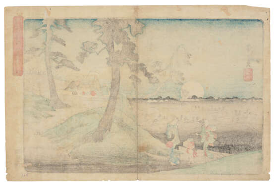 UTAGAWA HIROSHIGE (1797-1858) - фото 9