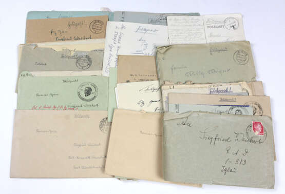 Posten Feldpostbriefe unter anderem 1939/50 - фото 1