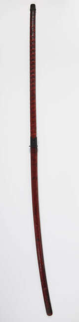 A NAGAMAKI AND A RED LACQUER SCABBARD - photo 8