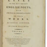 Lives of the English Poets, uncut in original boards - photo 3