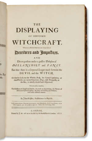 The Displaying of Supposed Witchcraft - Foto 1