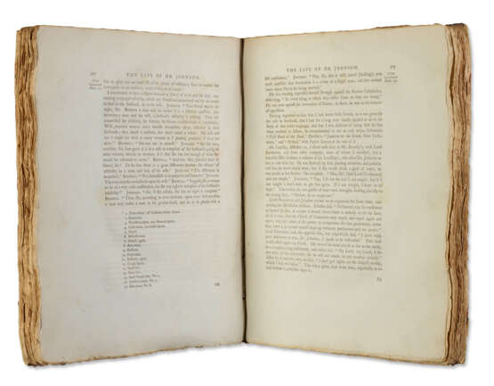 Life of Samuel Johnson, the Newton copy with uncancelled leaf - фото 2