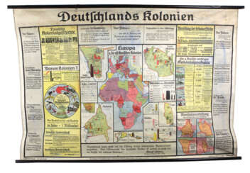 Rollkarte *Deutschlands Kolonien*