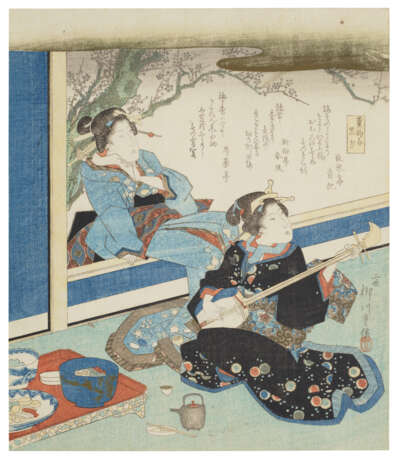 YANAGAWA SHIGENOBU II (ACT. C. 1830-60) - Foto 2