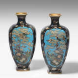1 Paar Cloisonné Vasen - photo 1