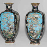 1 Paar Cloisonné Vasen - photo 4