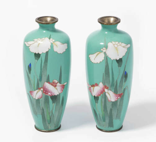 1 Paar kleine Vasen - Foto 1
