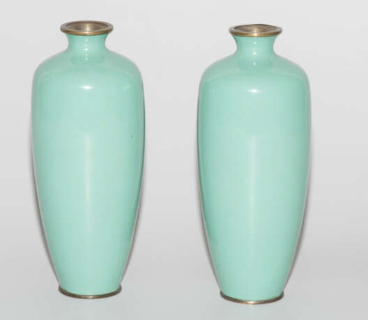 1 Paar kleine Vasen - Foto 4