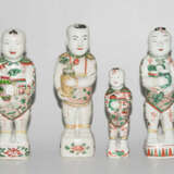 Lot: 4 Figuren von Glücksgöttern, Hehe Erxian - photo 2