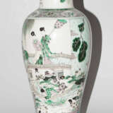 Famille verte Biscuit-Vase - photo 3