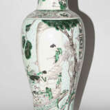 Famille verte Biscuit-Vase - photo 4