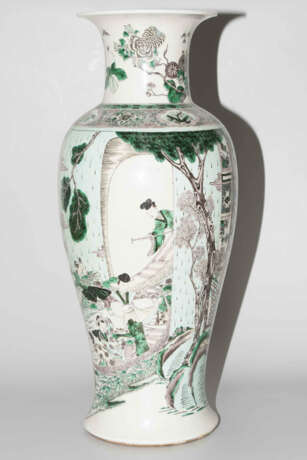 Famille verte Biscuit-Vase - photo 4