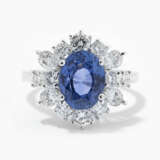 Saphir-Diamant-Ring - photo 1