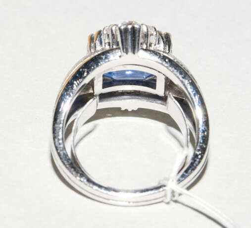 Saphir-Brillant-Ring - Foto 3