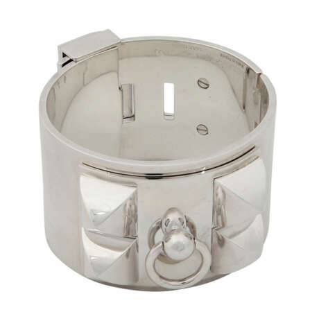 HERMÈS Silberarmband "COLLIER DE CHIEN", Silber 925. - Foto 1