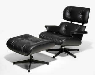 Charles & Ray Eames, Lounge Chair "670" mit Ottoman "671"