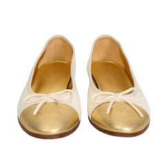 CHANEL Ballerinas, Grösse 38,5 C, Neupreis: ca. 600,-€.