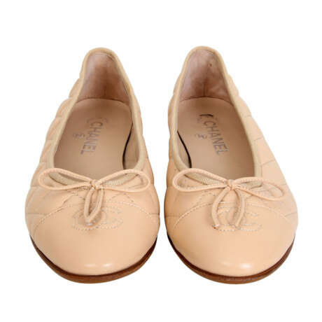 CHANEL Ballerinas, Gr 38,5 C, Neupreis: ca. 600,-€. - Foto 1