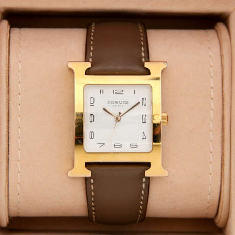 HERMÈS Armbanduhr "HEURE H" , Neupreis: 2.400,-€. - Foto 1