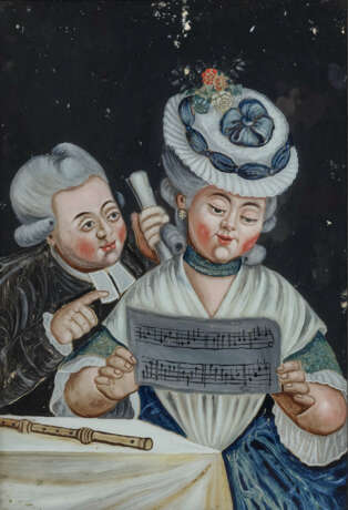 Gallant couples as allegories of the senses - Foto 1