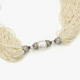 A seed pearl necklace - photo 1