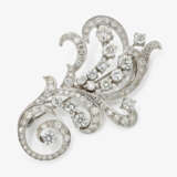 A historical brooch decorated with brilliant cut diamonds - Foto 1