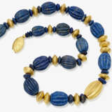 A necklace with lapis lazuli - photo 1