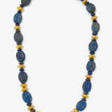 A necklace with lapis lazuli - photo 2