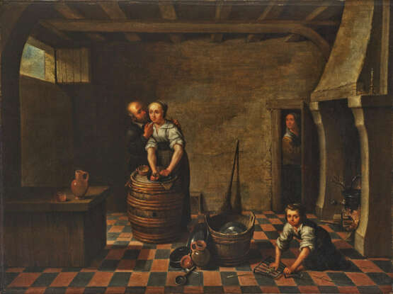 Jan van Hoeven (Jan Verhoeven, circa 1600 Mechelen - after 1676, ?), circa 1655 - Foto 1