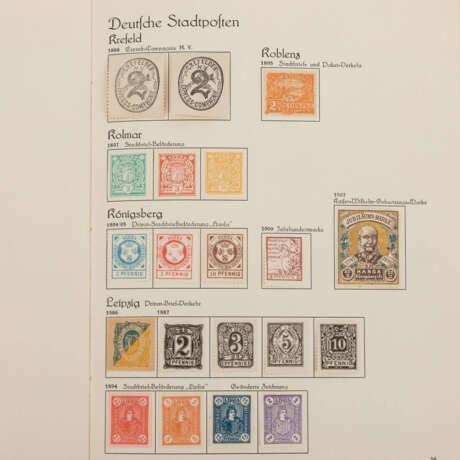 Deutsche Stadtpost 1898 - 1899 - Foto 3