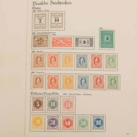 Deutsche Stadtpost 1898 - 1899 - Foto 5