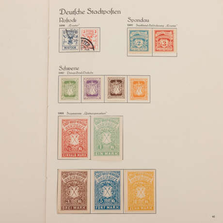 Deutsche Stadtpost 1898 - 1899 - Foto 9