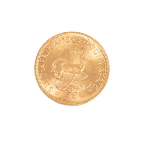 Südafrika / GOLD - 20 x 2 Rand, 1962,1963, Motiv Springbock, - фото 5