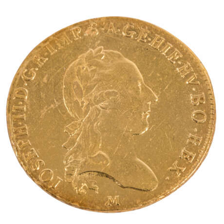 RDR/Gold - 1 Sovrano 1786/ Mailand, Joseph II., - photo 1