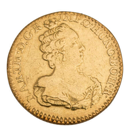 RDR/Gold - 2 Souverain d'or 1762, Maria Theresia, - photo 1