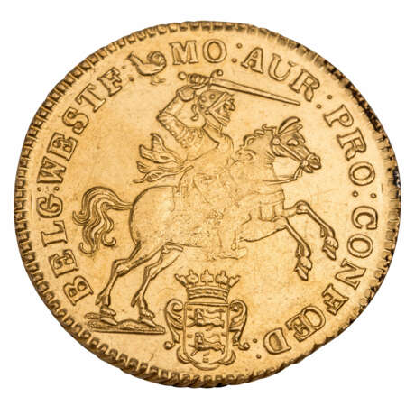 Niederlande/Gold - 14 Gulden 1751, ss-, - Foto 1