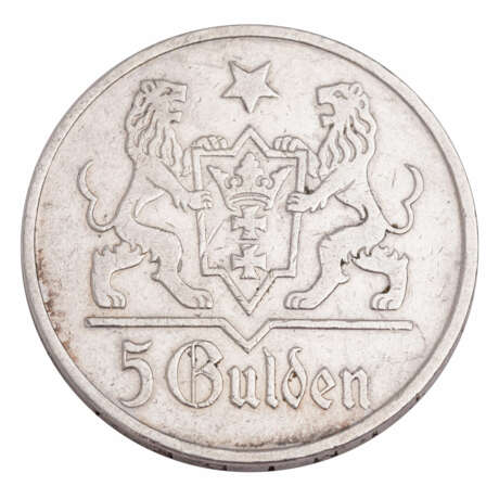 Freie Stadt Danzig - 5 Gulden 1923 Utrecht - фото 1