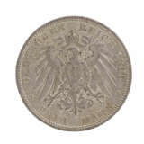 Deutsches Kaiserreich /SILBER - Reuss älterer Linie, Heinrich XXIV, Jaeger 119 - фото 2