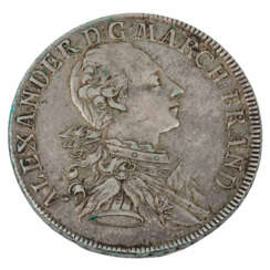 Brandenburg-Ansbach - 1 Konventionstaler 1777/G,