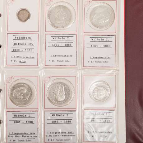 Königreich Preussen - Ex 1765/1871, Sammlung von 34 Münzen und - фото 4