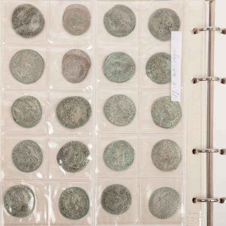 Interessantes Münzalbum mit einer Vielzahl an historischen Kleinmünzen - - Foto 5