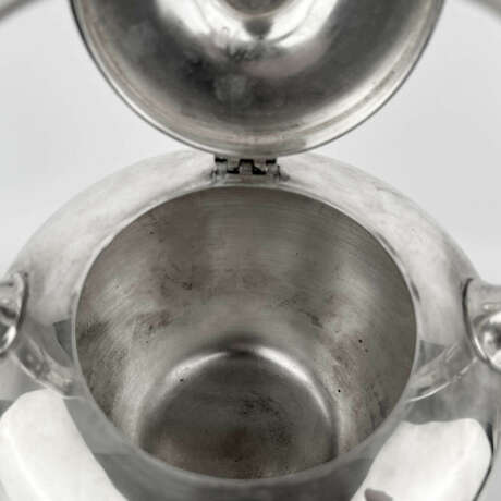 Teapot with warmer, Cartier, Silver, Англия, 1900 - photo 3
