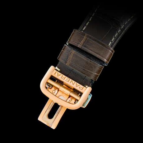 PANERAI, REF. PAM00522, LIMITED EDITION OF 100 PIECES, 18K PINK GOLD, RADIOMIR ORO ROSSO WITH MINERVA BASED MOVEMENT - фото 3