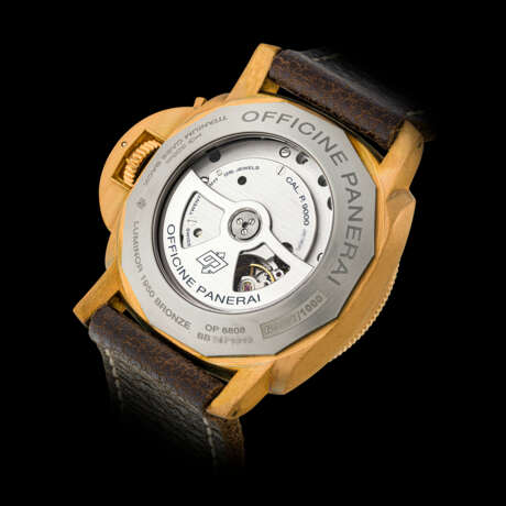 PANERAI, REF. PAM00382, LIMITED EDITION OF 1000 PIECES, LUMINOR SUBMERSIBLE 1950 3 DAYS AUTOMATIC BRONZO - photo 2