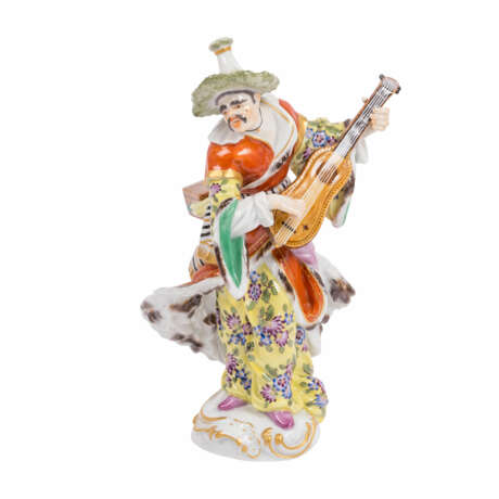 MEISSEN Figur "Malabar mit Laute", 1980er Jahre. - Foto 1