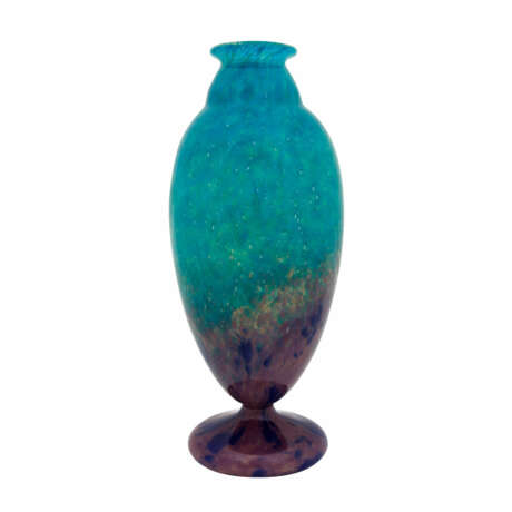 VERRERIES SCHNEIDER "Art Decó-Vase" - Foto 3
