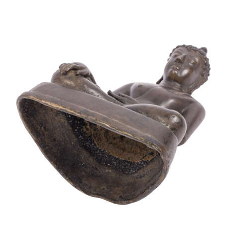 Bronze des sitzenden Buddha. THAILAND, wohl 19. Jh., - фото 6