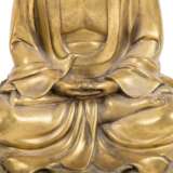 3 Buddha-Darstellungen aus Messing. TIBETO-CHINESISCH. - photo 9