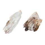 2 Gelehrtensteine aus Chalzedon (Mineral). CHINA, - фото 2